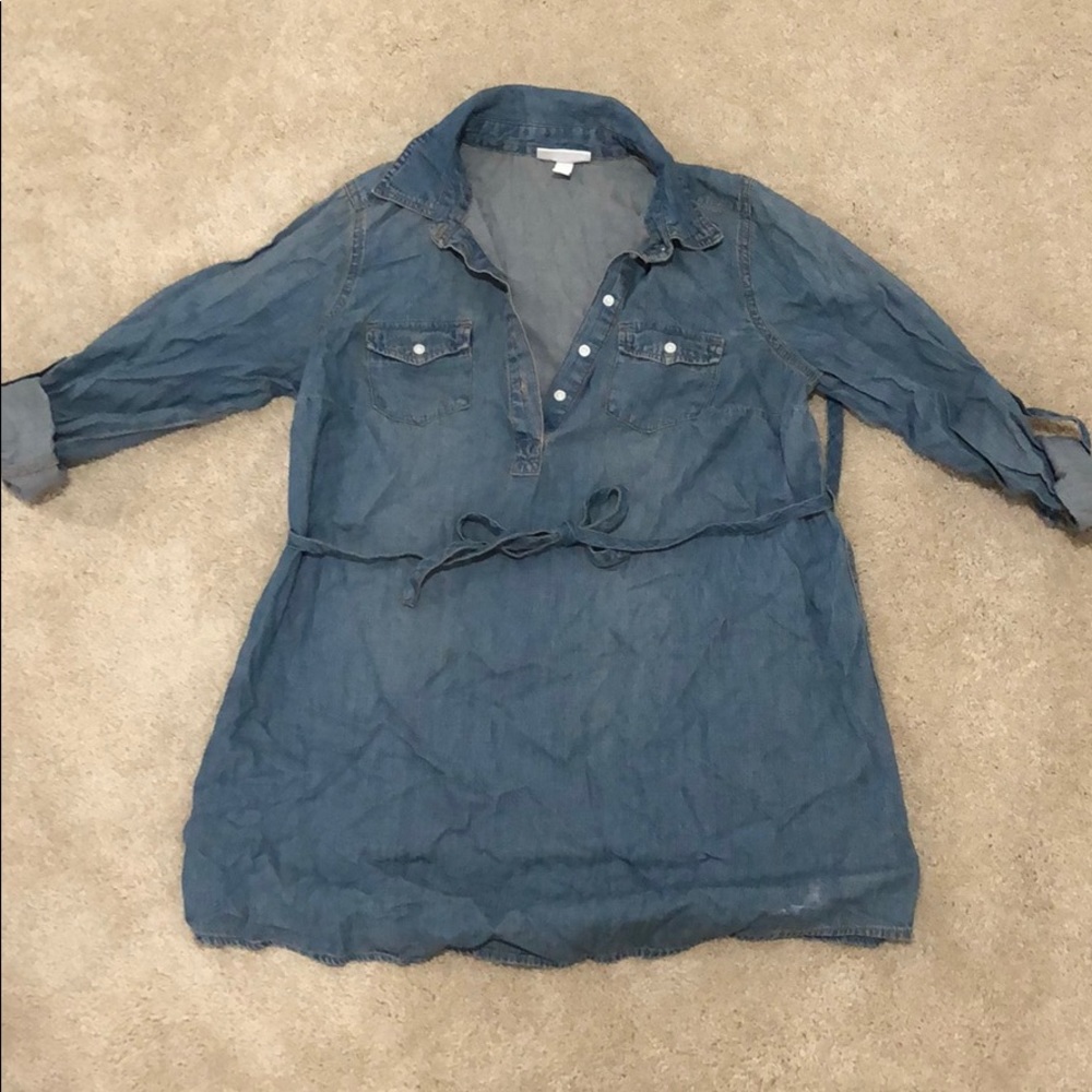 Denim tunic